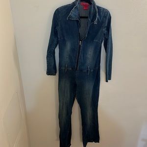 Denim bodysuit